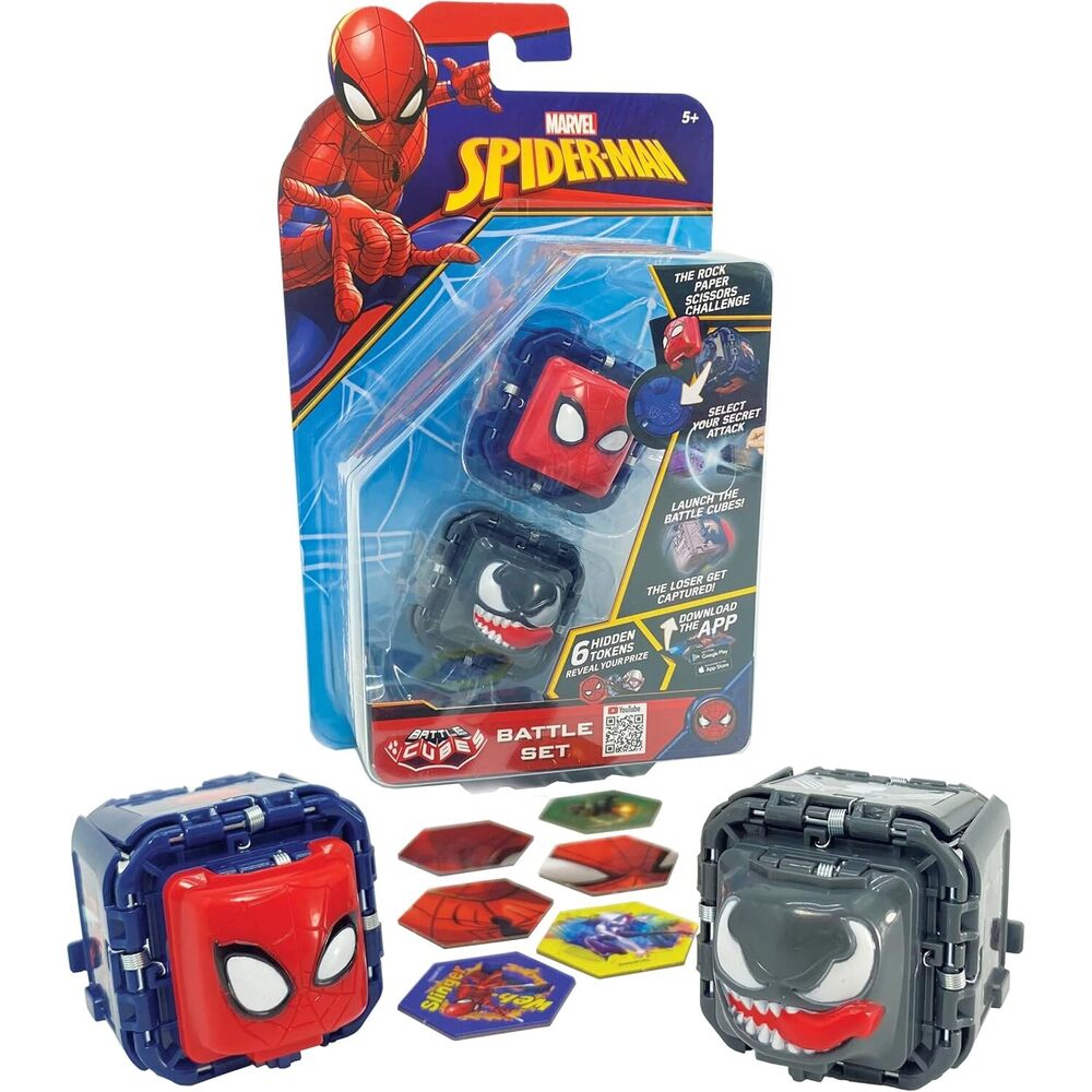 Eolo - Marvel Spiderman Battle Cubes - Spiderman Versus Venom
