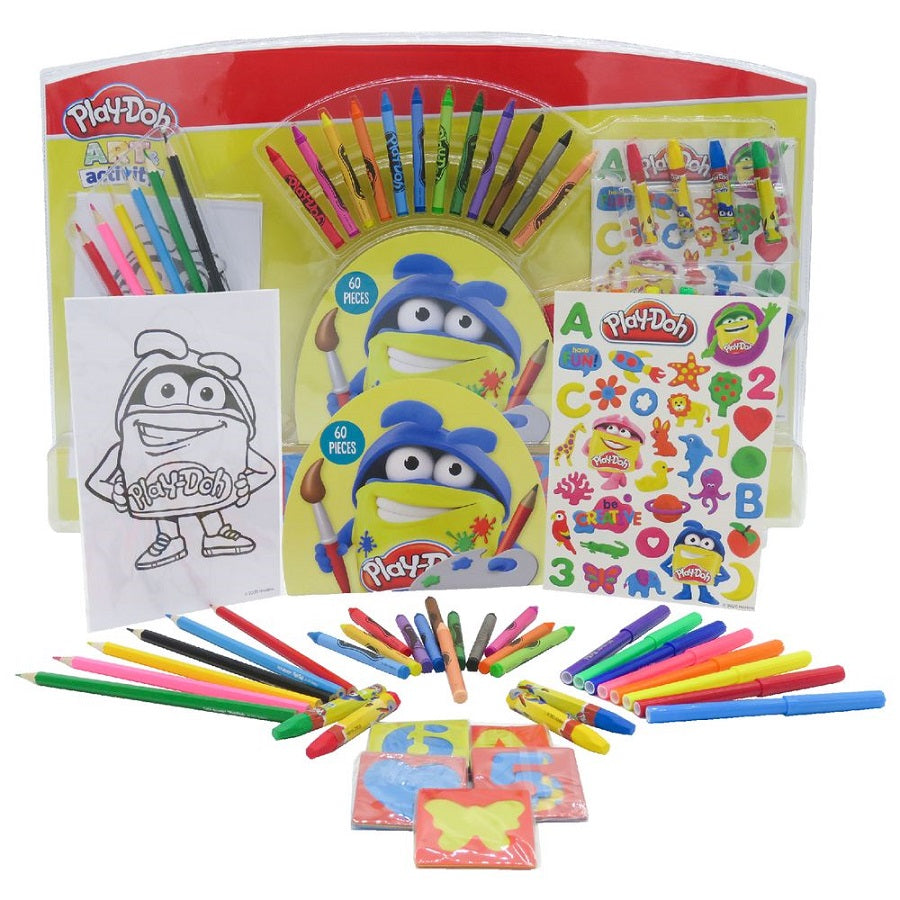 Play-Doh - 60 Pieces Art Set In Blister