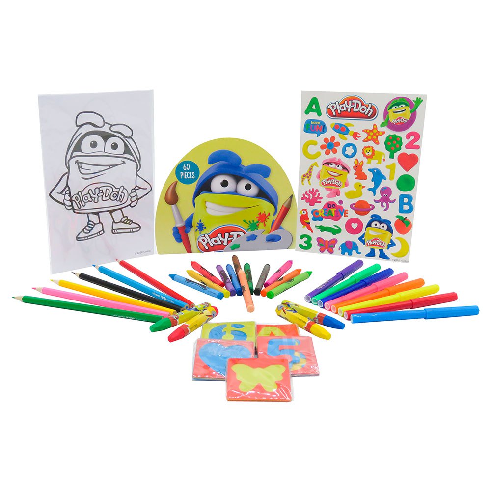 Play-Doh - 60 Pieces Art Set In Blister