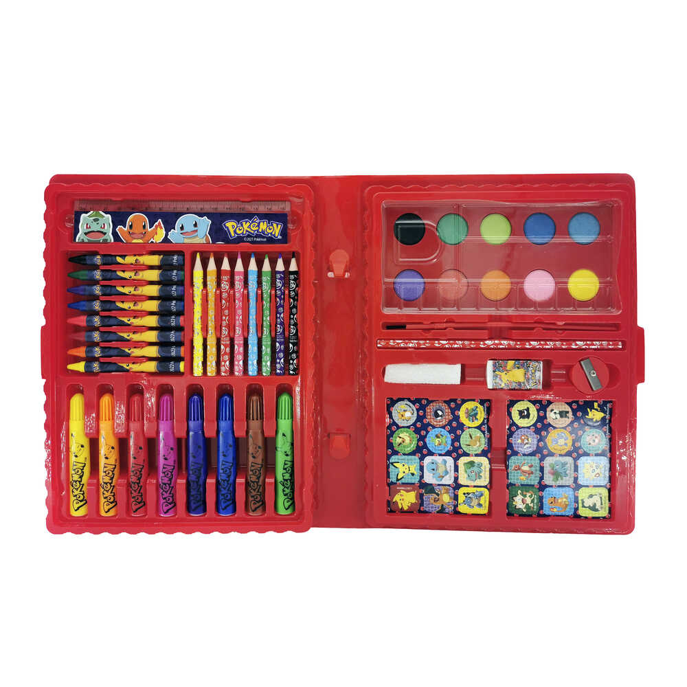 Pokemon - Art Set In Box Briefcase Style - 44 Pieces