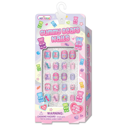 Hot Focus Gummy Bear Scented Nail Art Set