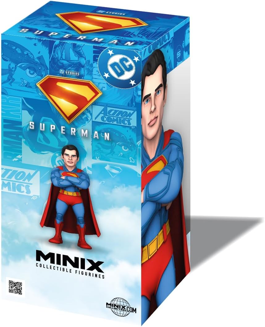 مجسم سوبرمان MINIX من DC – تحفة لعشاق الأبطال