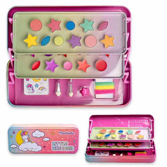 MARTINELIA LITTLE UNICORN TIN CASE in 3 LEVELS