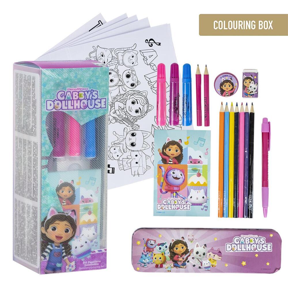 Gabbys Dollhouse Stationery Set