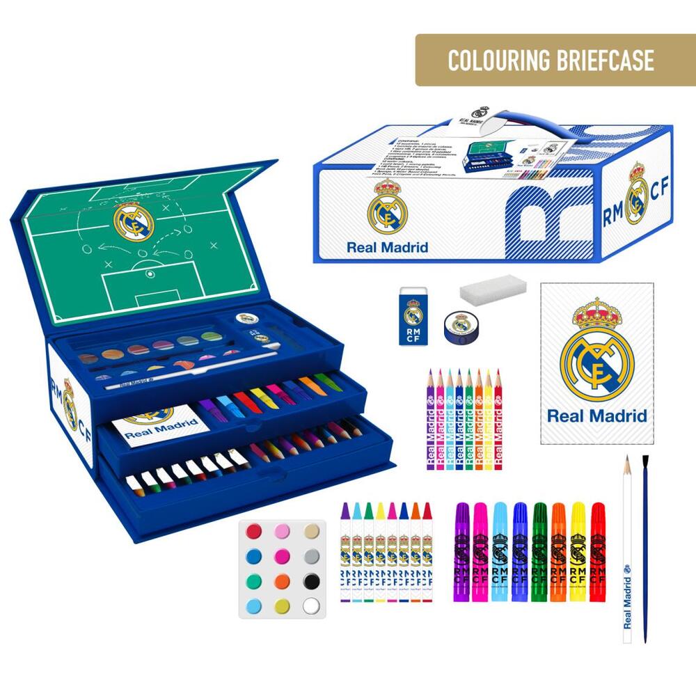 Real Madrid Stationery Set Briefcase