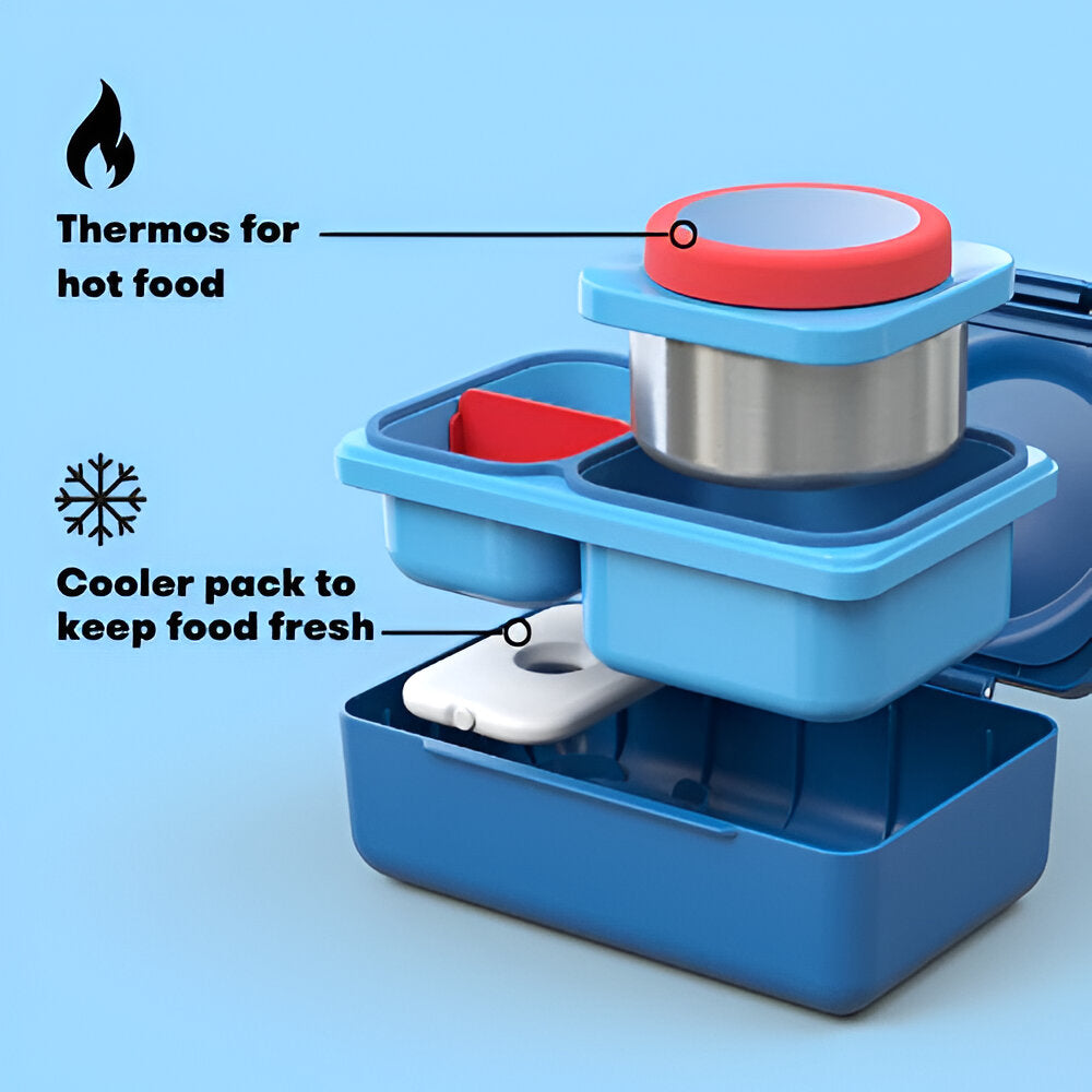 Omielife - Omiebox Up Thermos 350Ml - Cosmic Blue