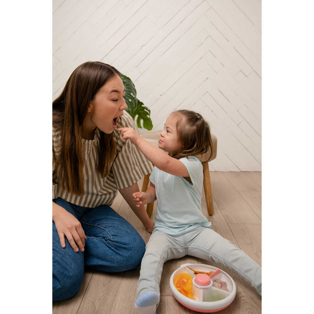 Gobe - Large Snack Spinner - Coral