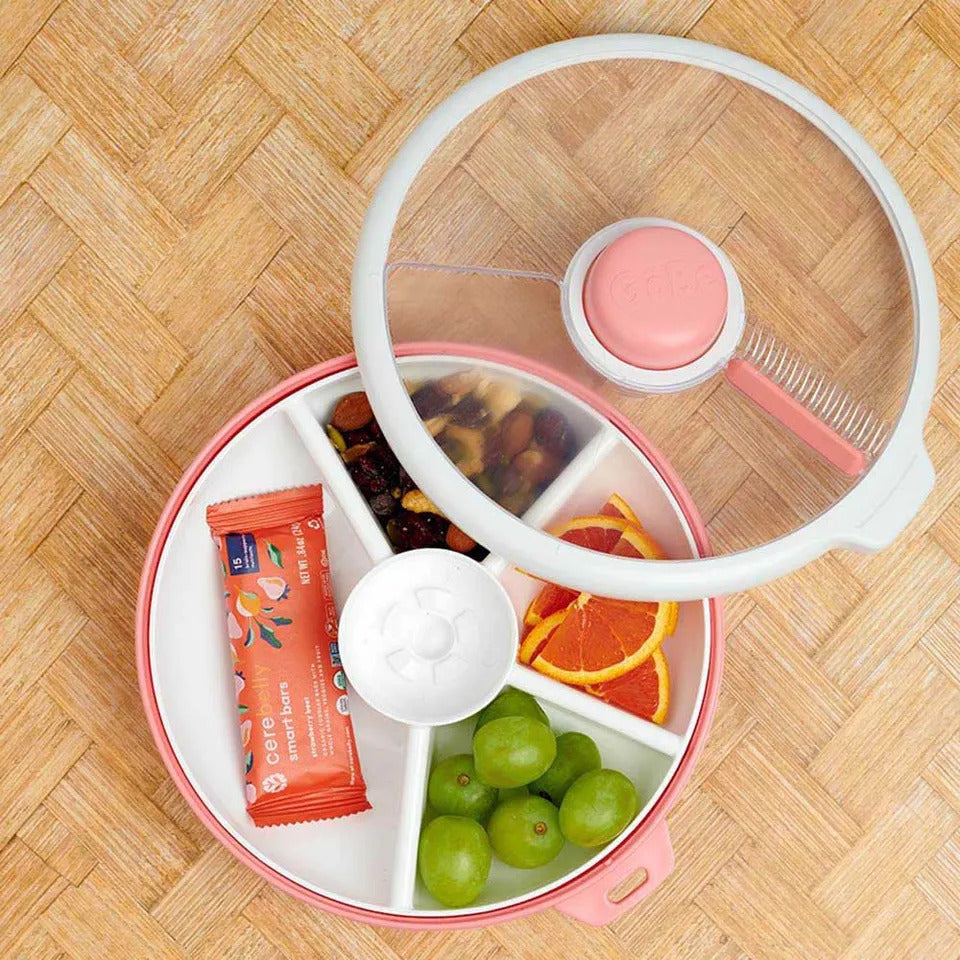 Gobe - Large Snack Spinner - Coral