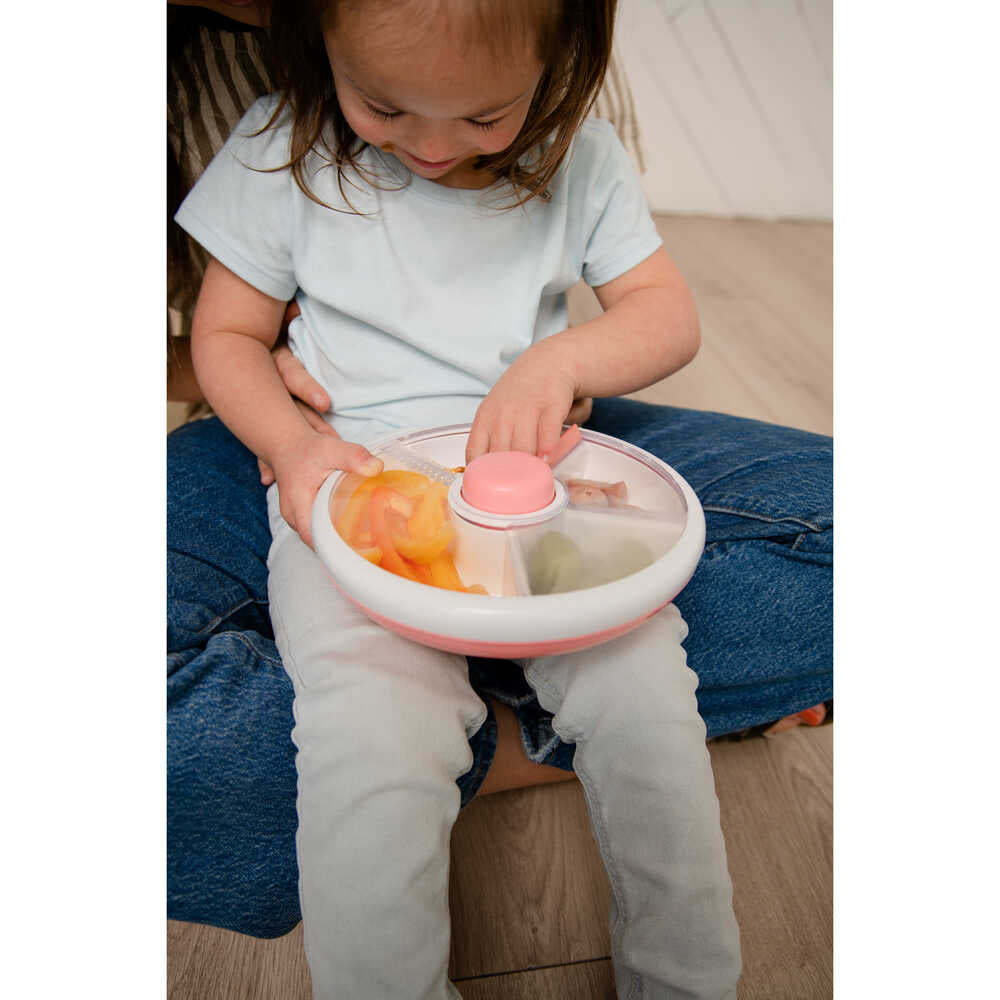 Gobe - Large Snack Spinner - Coral