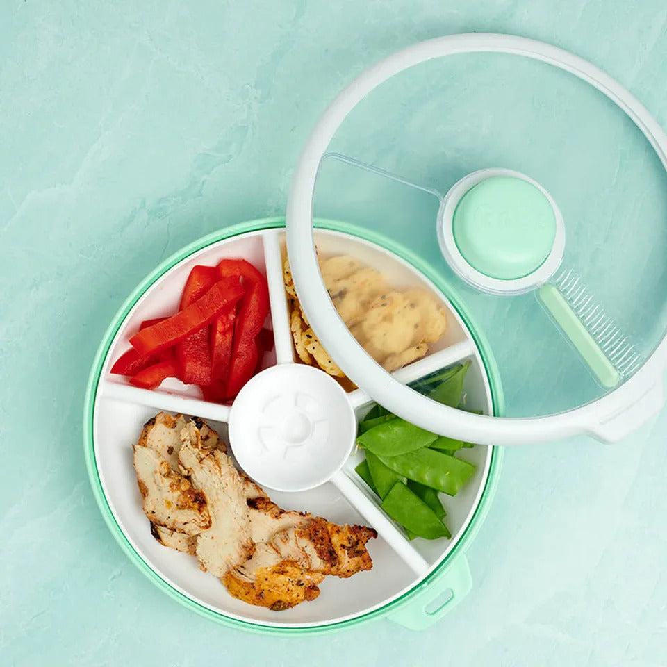 Gobe - Large Snack Spinner - Mint Green