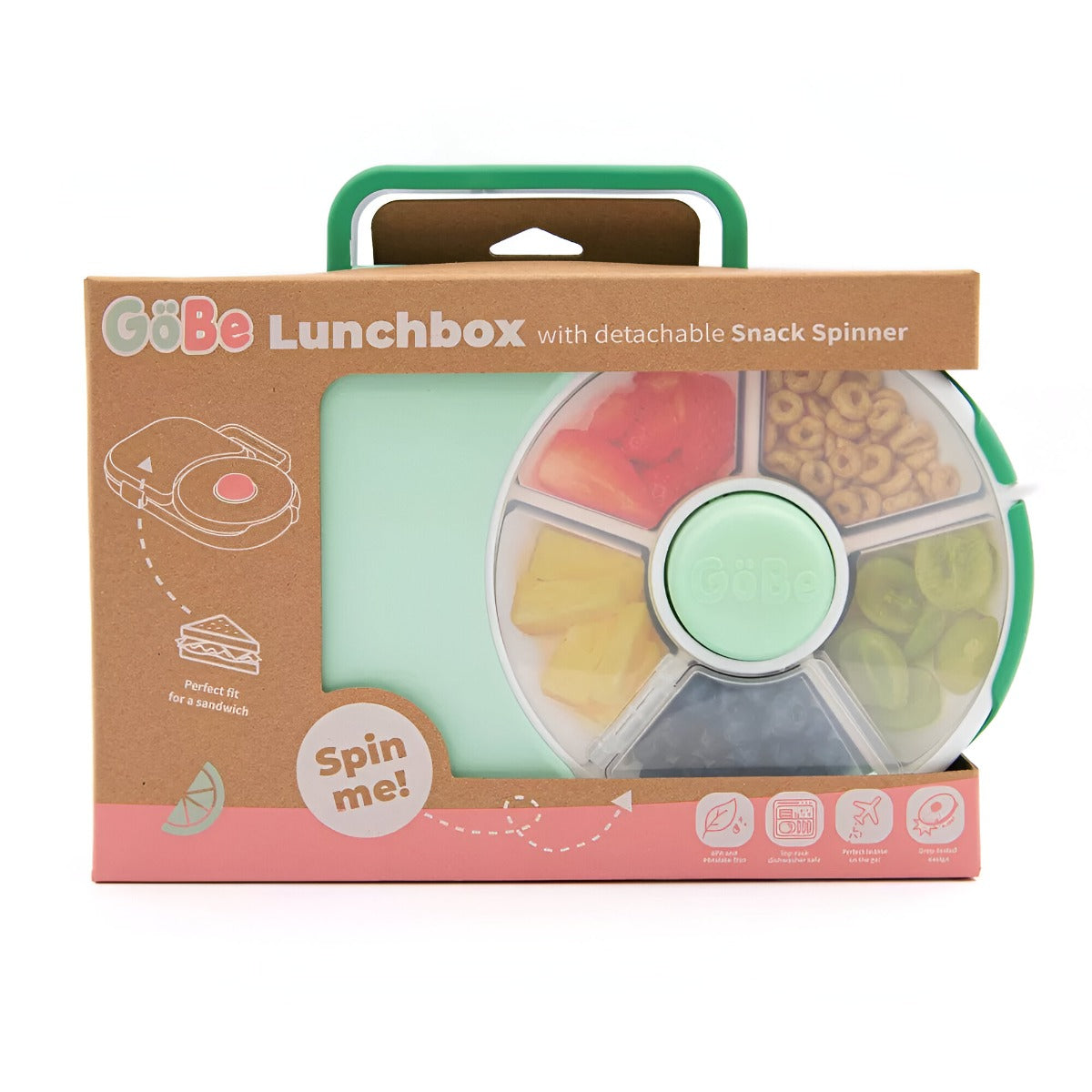 Gobe - Lunch Box - Mint Green