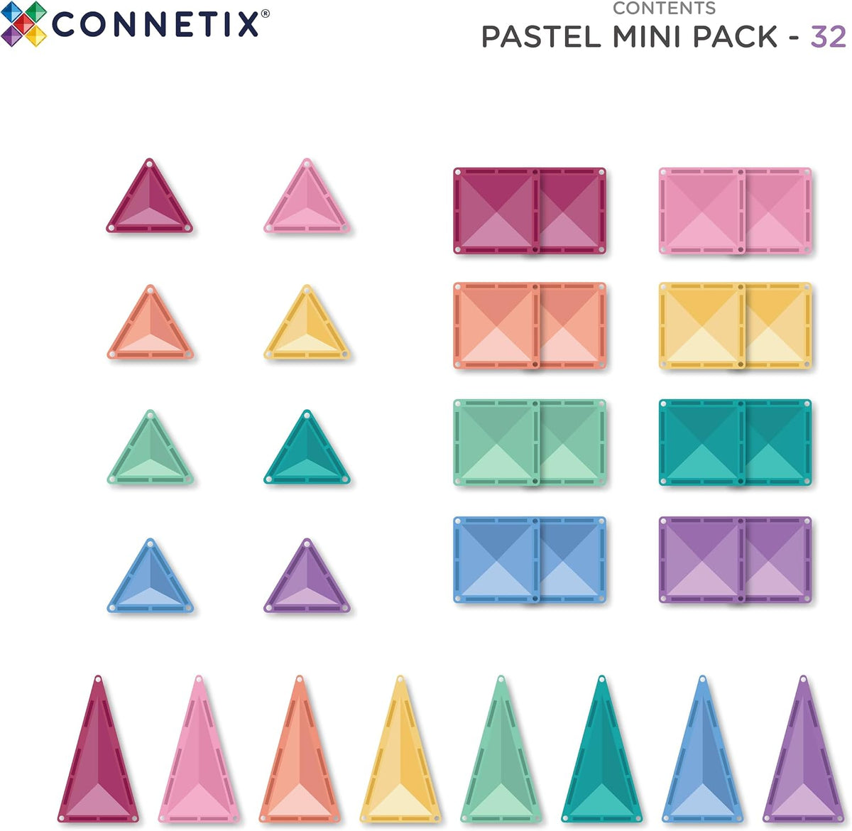 32 pc Pastel Mini Pack