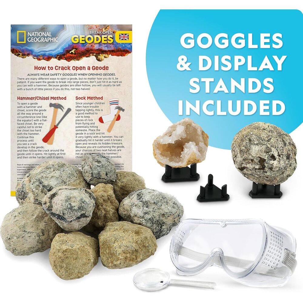 Jmw Sales - National Geographic Break Open 15 Geodes