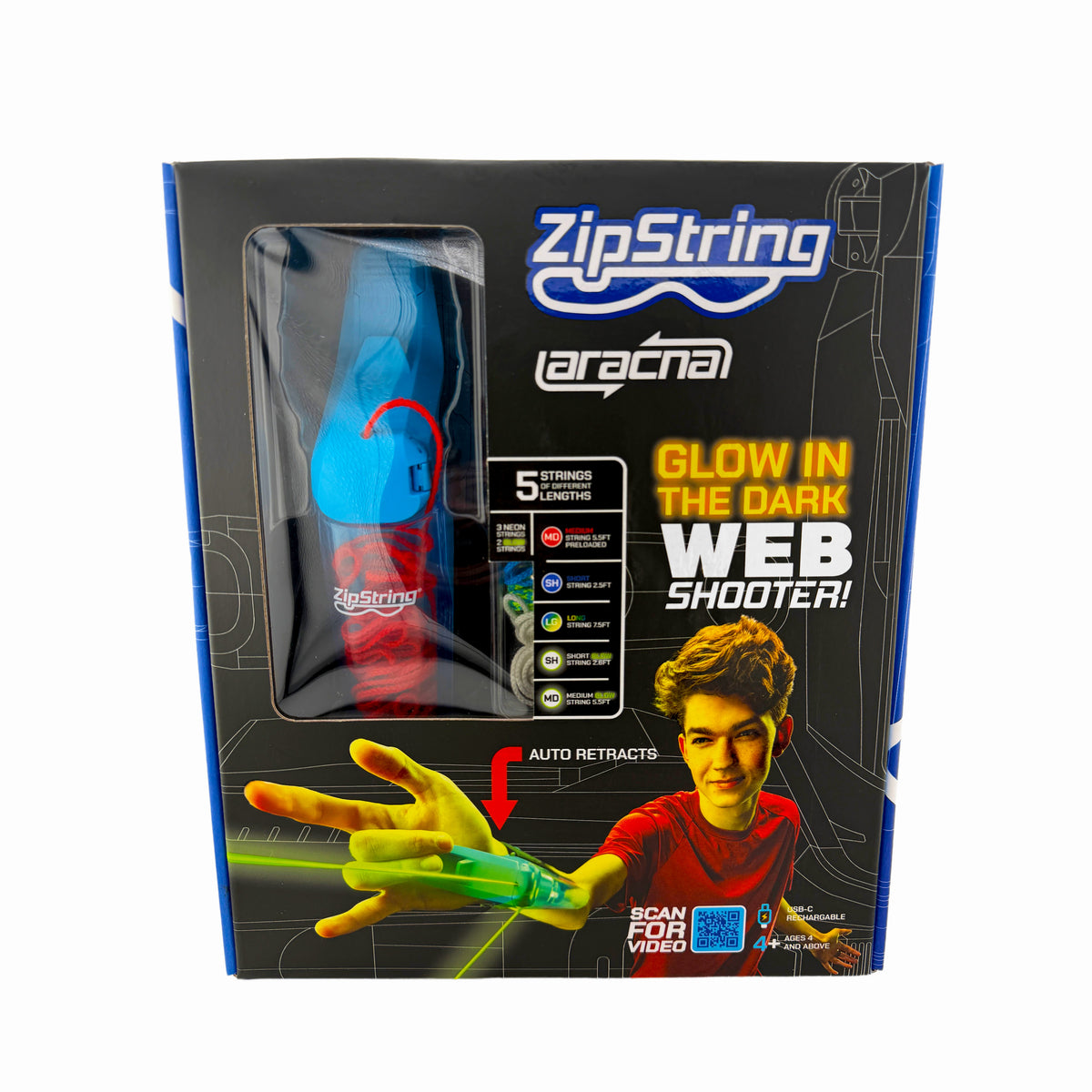 Zipstring Aracna