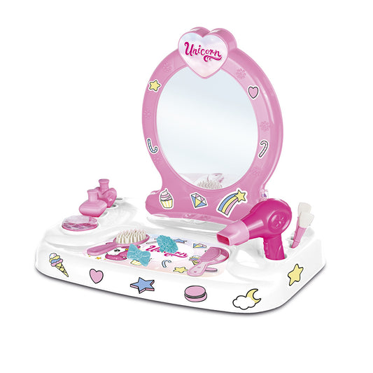 Dolu - Table Top Vanity Set With Mirror