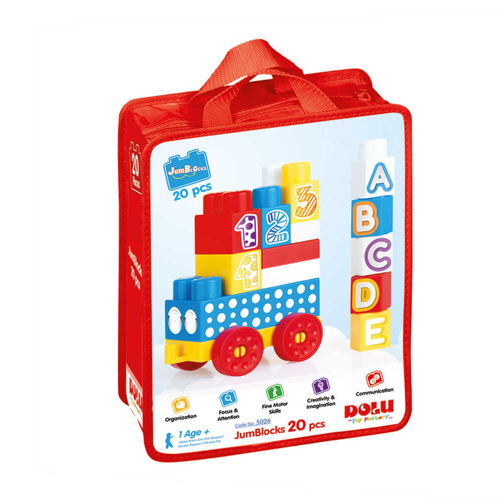 Dolu - Mega Blocks 20 Pcs In Bag