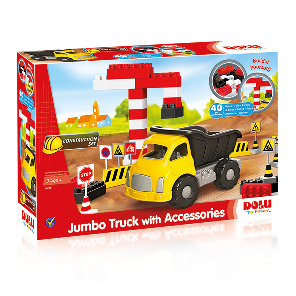 Dolu - Jumbo Truck With Blocks 40 Pcs