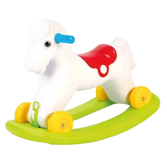 ROCKING HORSE WITH WHEELS