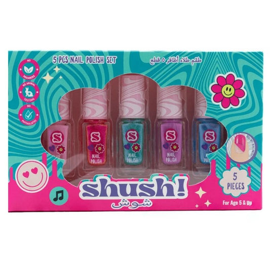 5-Piece Kids' Peel-Off Nail Polish Set