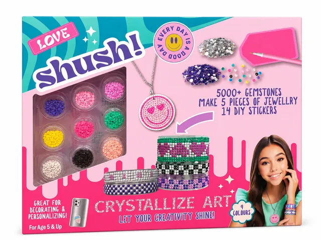 SHUSH! CRYSTALLIZE ART SET