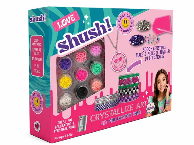 SHUSH! CRYSTALLIZE ART SET