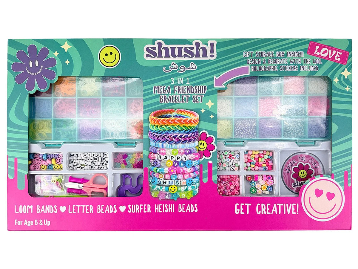 SHUSH! MEGA FRIENDSHIP BRACELET SET