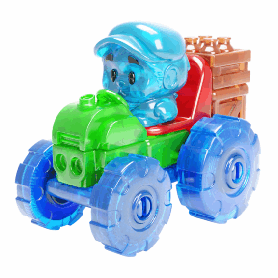 Jelly Blox - Tractor Set - (12L) Supreme