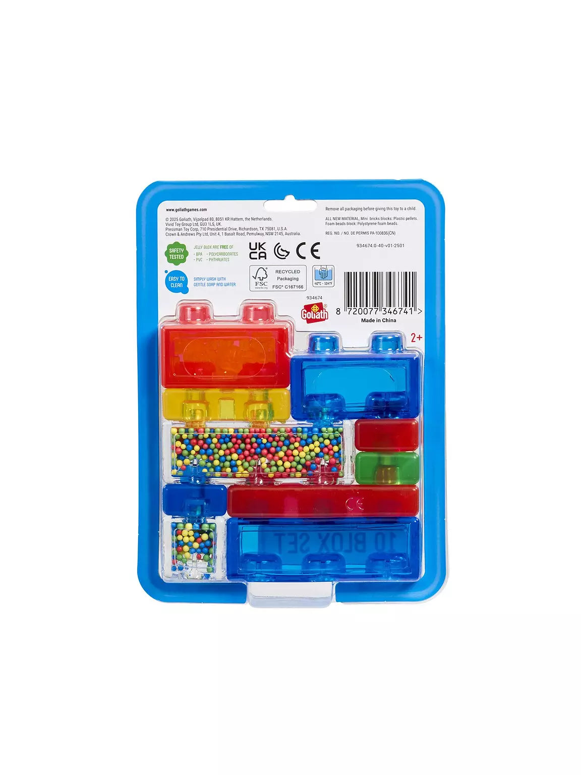 Jelly Blox - 10 Piece Set CDU - (12L) Supreme