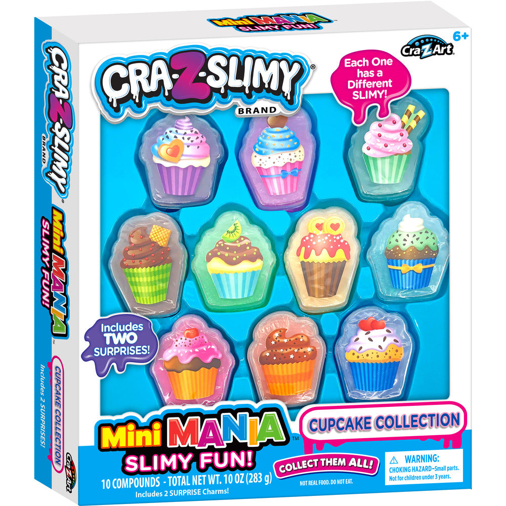 Mini Mania Slimy Fun Cupcakes