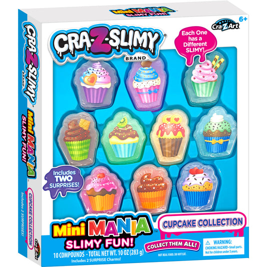 Mini Mania Slimy Fun Cupcakes