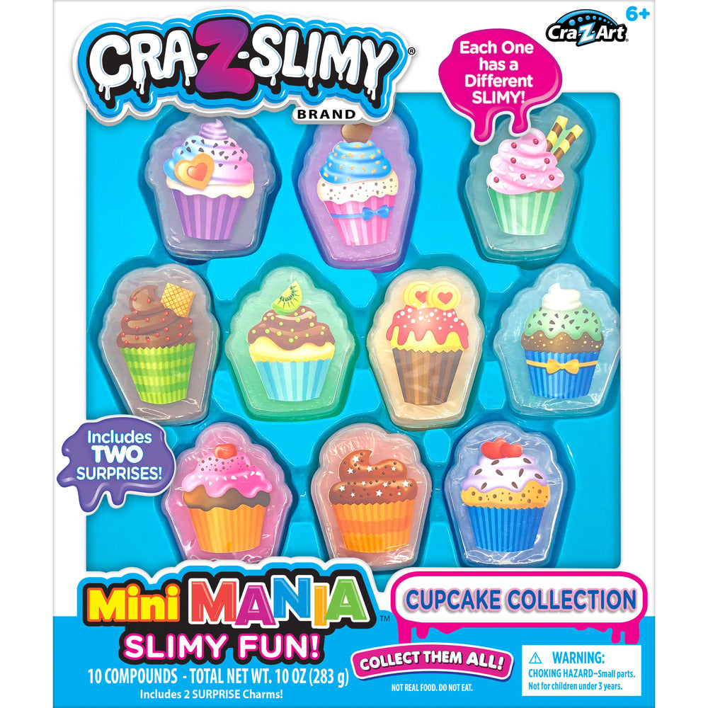 Mini Mania Slimy Fun Cupcakes