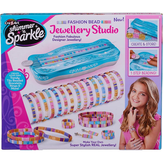 Cra-Z-Art - Dots And Dashes Tila Bead Bracelet Studio