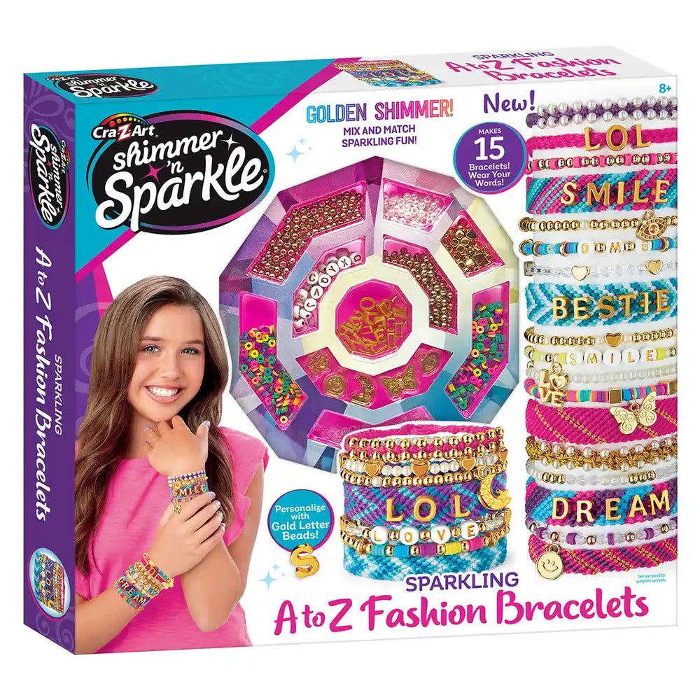 Cra-Z-Art - Sparkling A-Z Fashion Bracelets