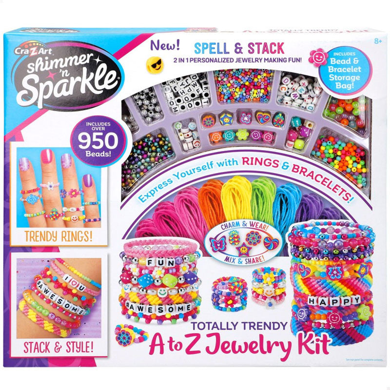 Cra-Z-Art - Totally Trendy A-Z Jewelry Kit