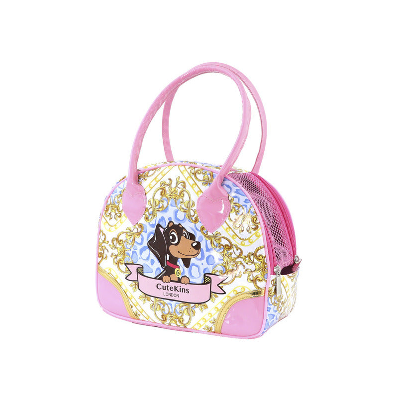 Funville - Daschund Puppy With Carry Case