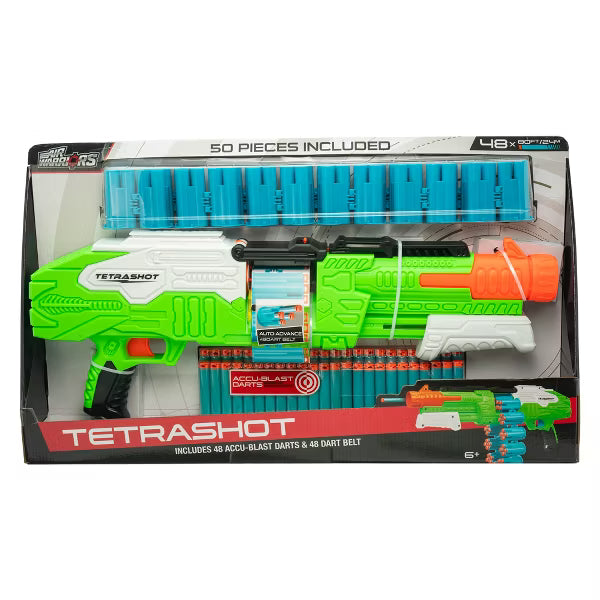 Buzz Bee Air Warriors Tetra Shot Dart Blaster