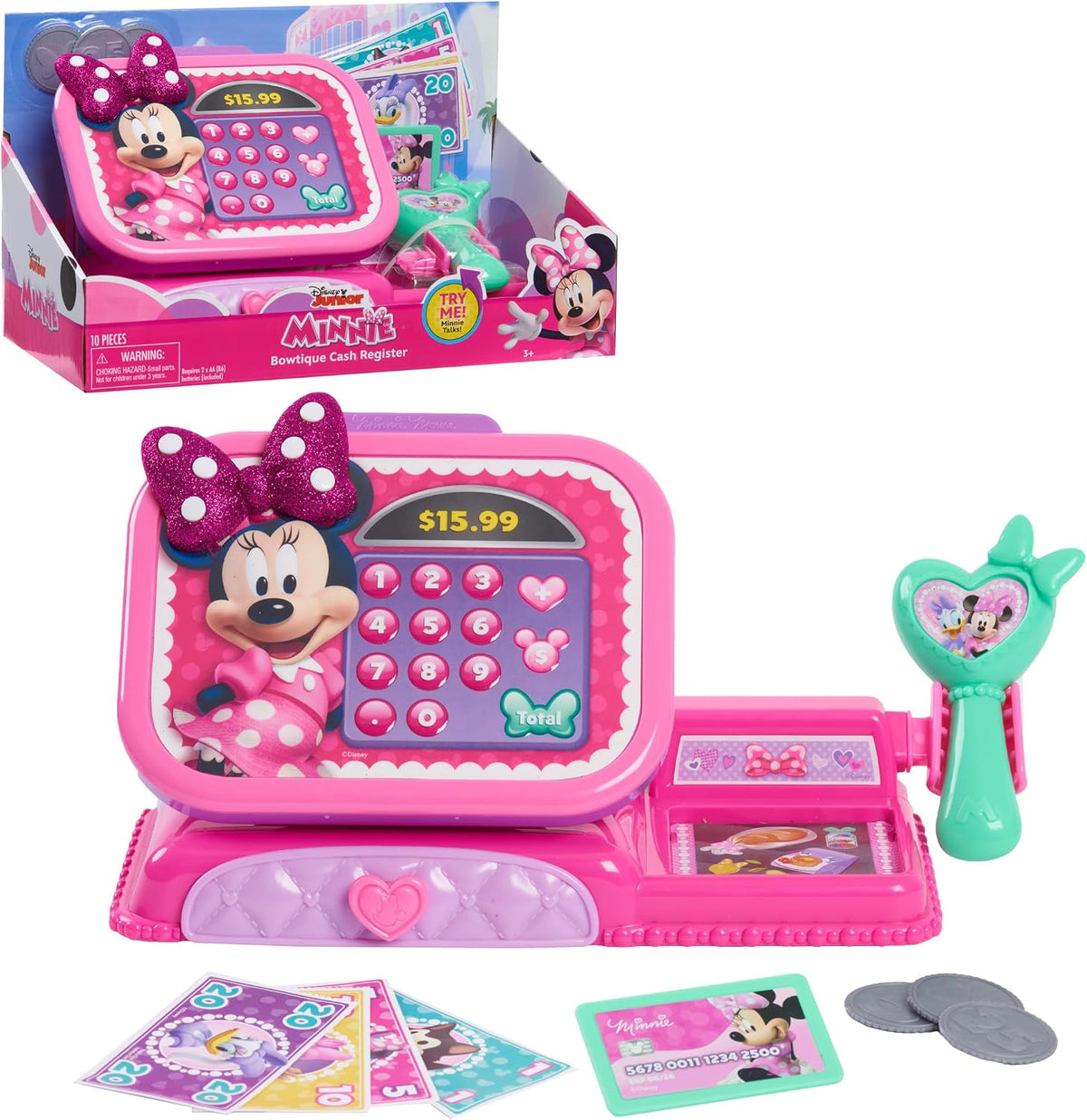 Minnie Mouse Bowtique Cash Register