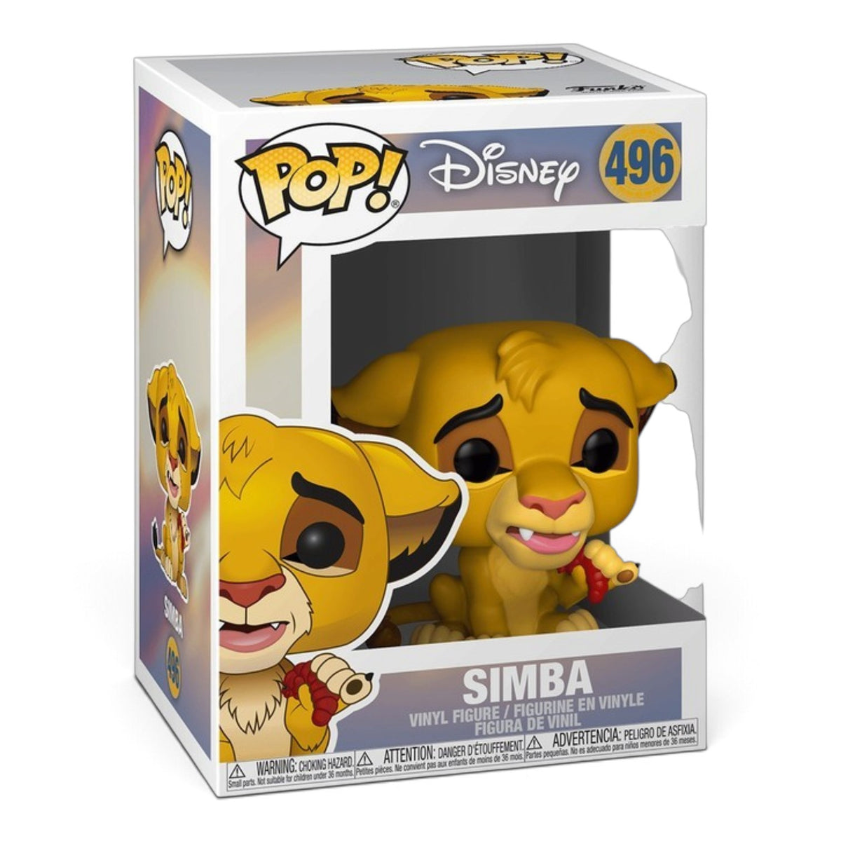 FUNKO POP- DISNEY- THE LION KING SIMBA (WITH GRUB)