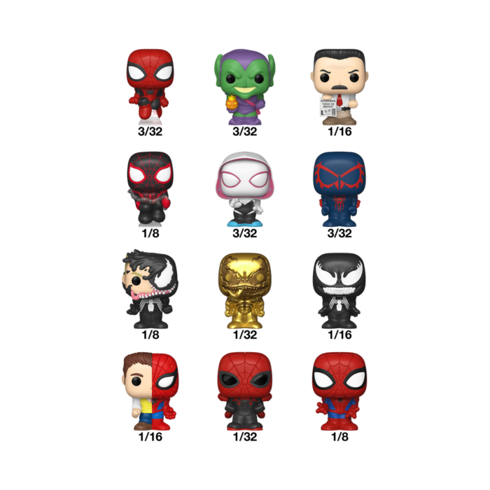 FUNKO BITTY POP MARVEL- SPIDERMAN - 1 PC - ASSORTED