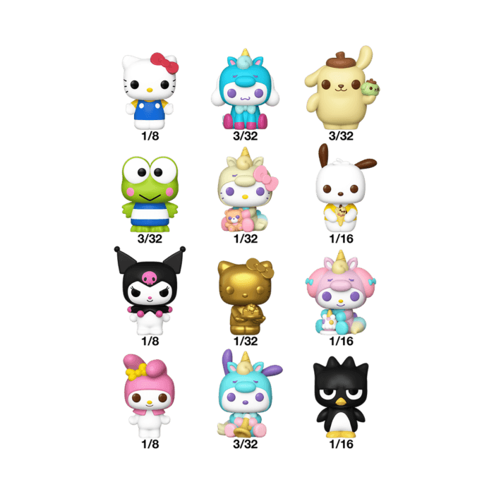 FUNKO BITTY POP: SANRIO- HELLO KITTY & FRIENDS