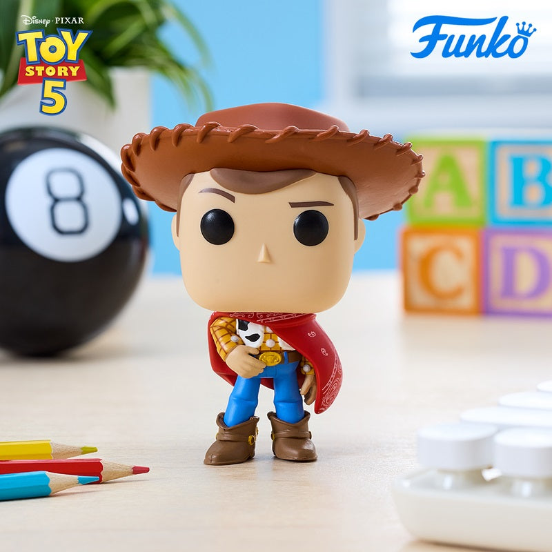 FUNKO POP- DISNEY- TOY STORY 5 WOODY