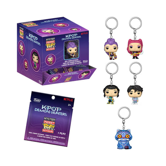FUNKO POP KEYCHAIN KPOP DEMON HUNTERS - Assorted - 1 PC