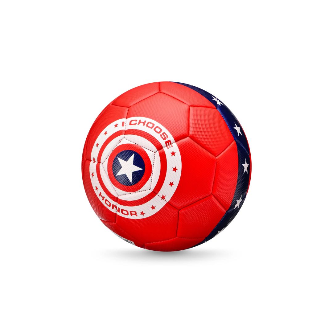 Marvel Avengers Captain America Red Variant Football