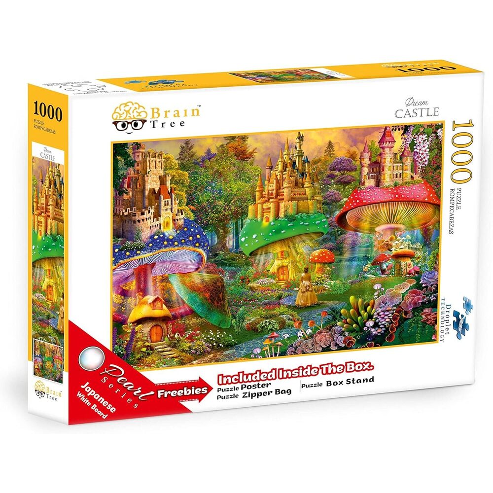 Brain Tree - Dream Castle Puzzle - 1000 Pcs Pearl