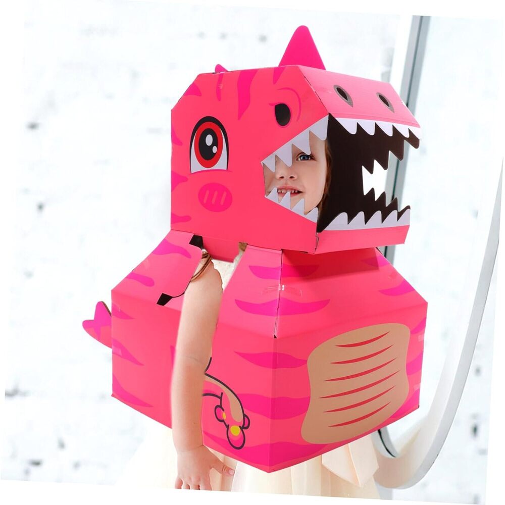 Paper Dinosaur Animal - Pink