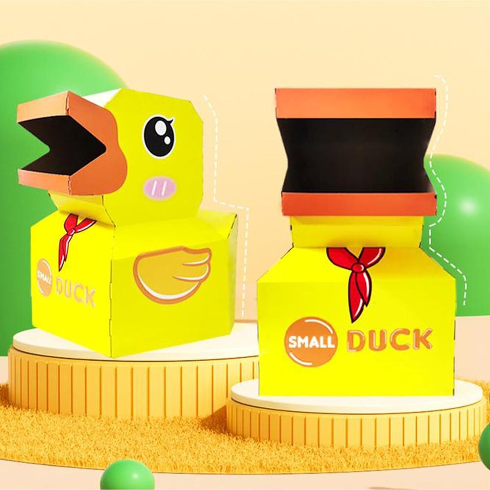 Paper Duck Animal - Yellow