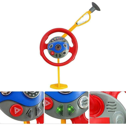 Electronic Backseat Steering Wheel