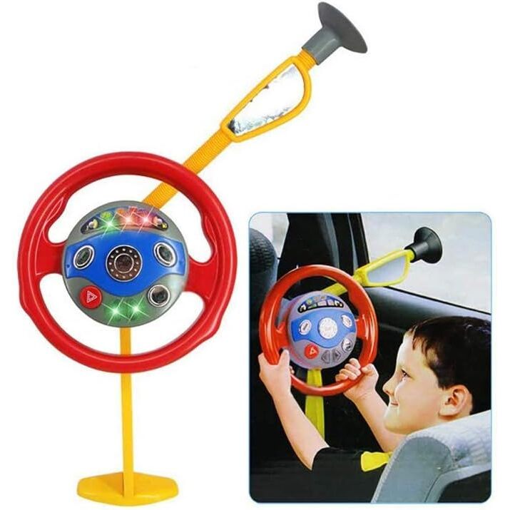 Electronic Backseat Steering Wheel