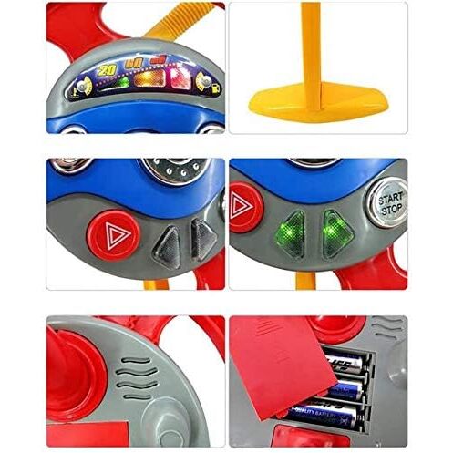Electronic Backseat Steering Wheel