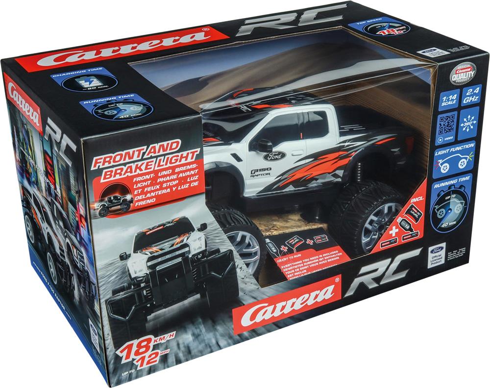 Carrera R/C Ford F-150 Raptor - 1:14 Scale (White)